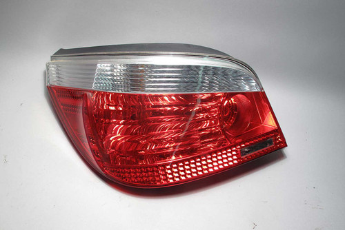 BMW E60 5-Series Sedan Early Left Rear Tail Light White 2004-2007 USED OEM