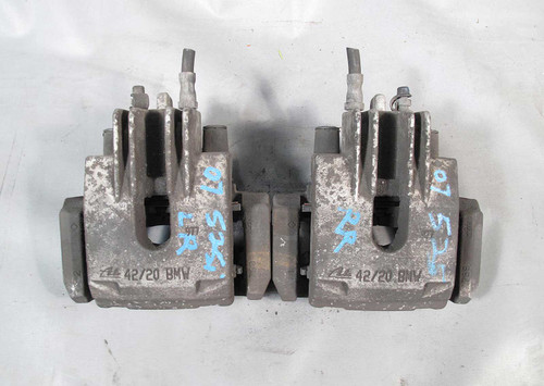 BMW E60 5-Series Rear Brake Caliper Pair w Brackets Left Right OEM 2004-2010