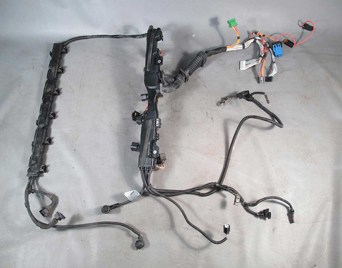BMW E60 2006-2007 N52 6-Cyl Ignition Coil Fuel Injector Wiring Harness OEM USED