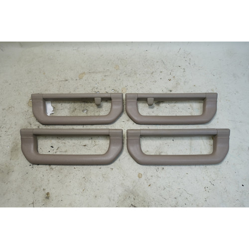BMW E34 5-Series Interior Roof Grab Handle Set Parchment Beige OEM 1989-1995