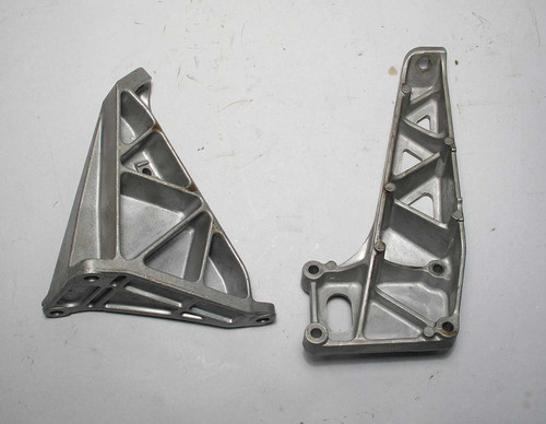 1988-1993 BMW E32 E34 S38 M5 535i M30 Engine Suspension Arm Bracket Pair USED OE
