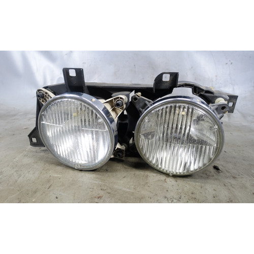BMW E34 E32 Left Driver Headlight Lens Assembly 525i 535i 735i OEM 1991-1993