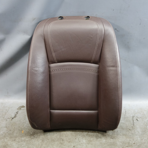 14-16 BMW F10 5-Series Front Right Seat Backrest Cushion Mocha Napa Leather OEM