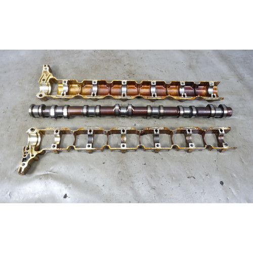 Damaged BMW N52 N51 3.0L Exhaust Camshaft w Bearing Ledge OEM E90 E60 2006-2013