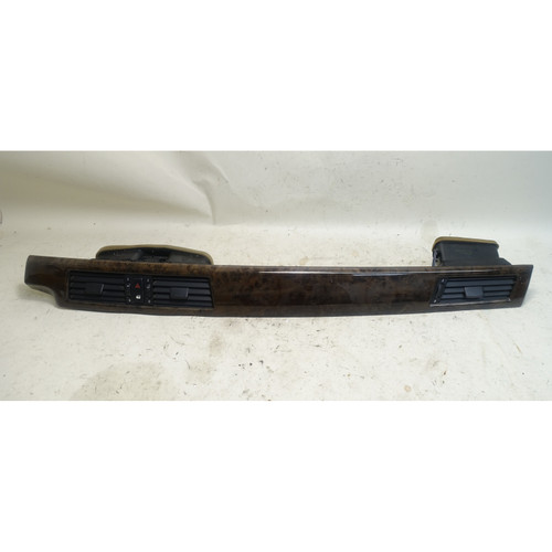 2004-2010 BMW E60 5-Series E61 Right Dashboard Wood Trim Dark Poplar OEM