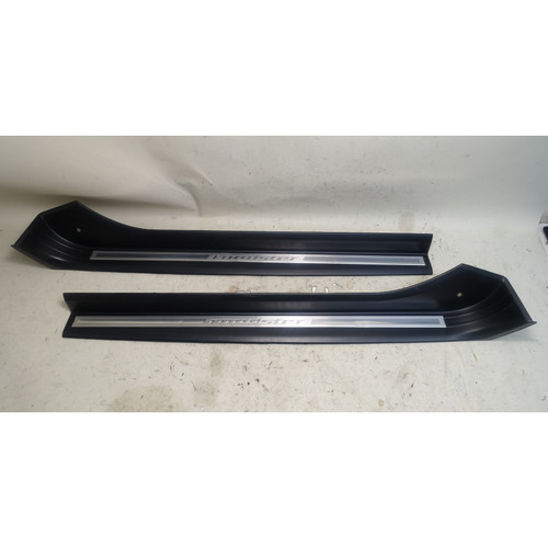 1996-2002 BMW Z3 Roadster Chrome Door Sill Cover Pair Left Right OEM