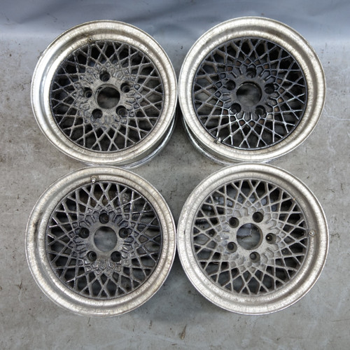 BMW Riken Japan Mesh Wheel Set Basket Weave 15x7 5x120