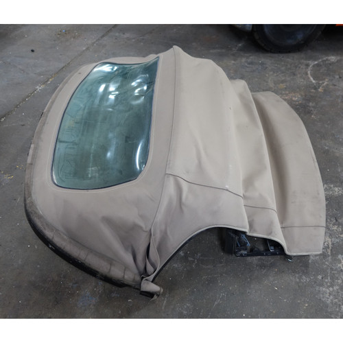 1996-2002 BMW Z3 Roadster Convertible Folding Top Assembly Beige OEM