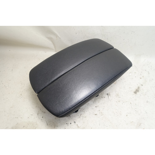 BMW E70 E71 X5 X6 Front Center Console Armrest Black Nevada Leather OE 2007-2014