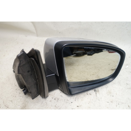 Damaged 08-09 BMW E70 X5 Right Outside Power-Fold Side Mirror Titanium Silver OE