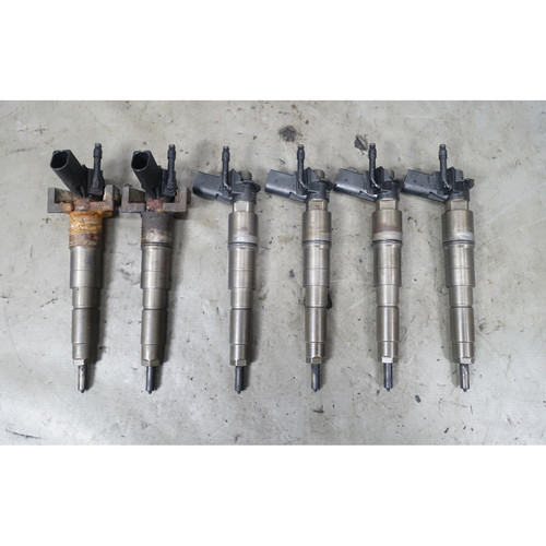 BMW E90 335d E70 X5 35d M57 Diesel Fuel Injector Set of 6 OEM 2009-2013