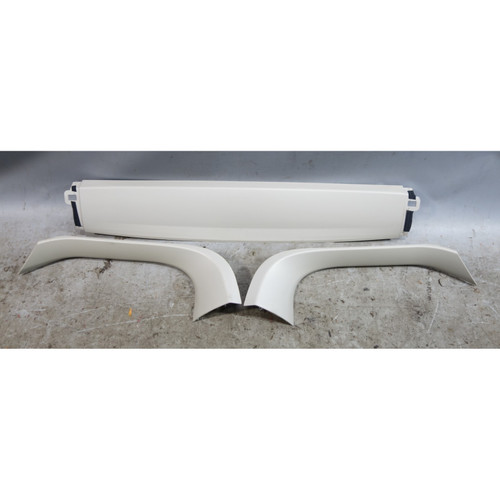 07-13 BMW E70 X5 Trunk Lid Interior Upper Window Trim Set Grey OEM
