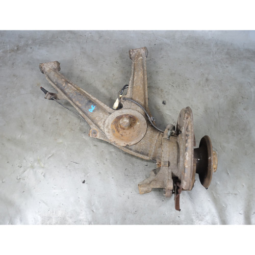 Damaged BMW E30 Right Rear Suspension Trailing Arm Hub 1986-1993 OEM