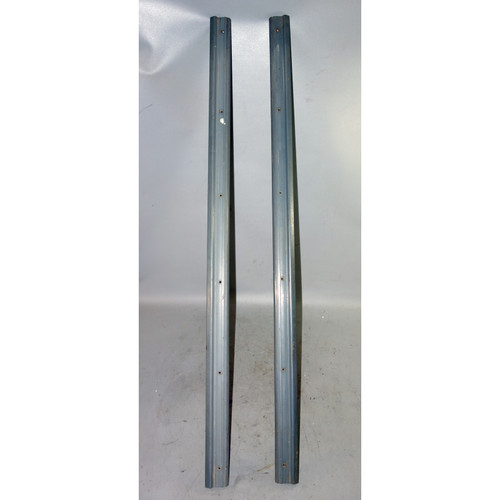 1967-1976 BMW E10 114 2002 Coupe Interior Door Sill Pair Grey OEM 