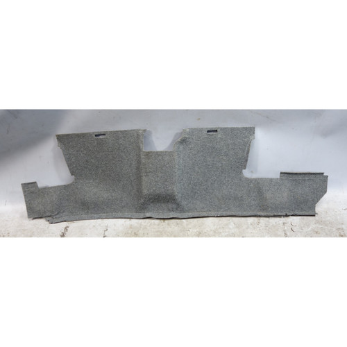 88-91 BMW E30 3-Series Rear Trunk Boot Wall Carpet Cover Grey OEM