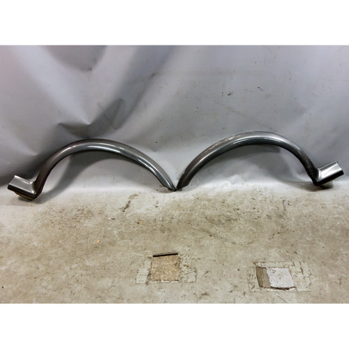 88-91 BMW E30 325ix Wide Wheel Arch Fender Flare Rear Trim Pair Black OEM