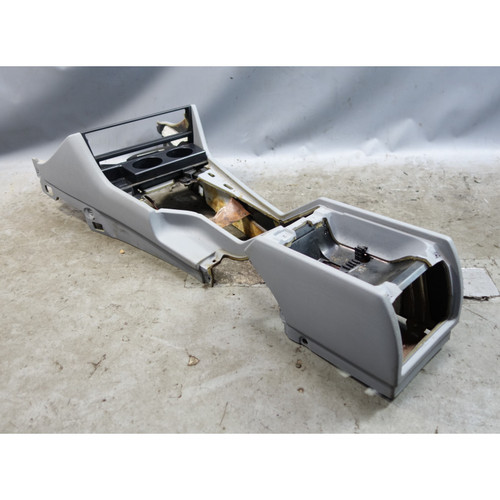 BMW E39 5-Series Center Console Factory Grey Vinyl 1997-2003 OEM 51167140658