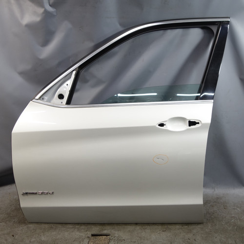 14-18 BMW F15 X5 F85 X5M Left Front Driver Door Shell Panel Mineral White OEM
