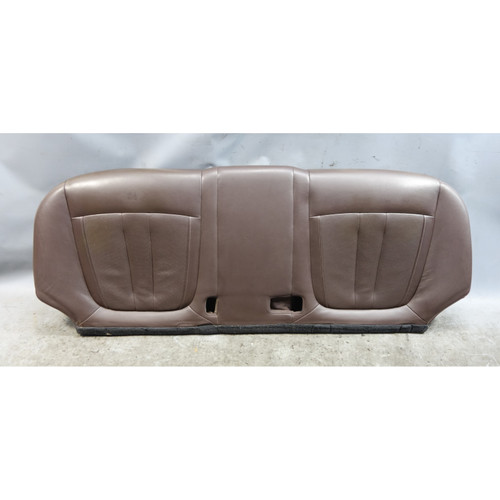 14-18 BMW F15 X5 Rear Seat Bottom Cushion Mocha Brown Napa Leather Heated OEM