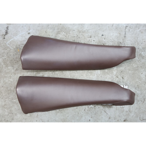 14-18 BMW F15 X5 Rear Seat Side Bolster Pair Mocha Brown Napa Leather OEM