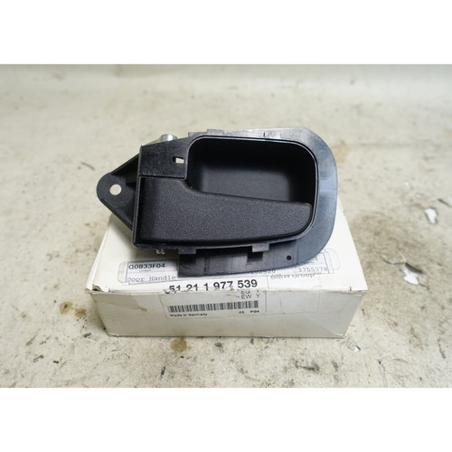 1992-1999 BMW E36 2-Door Left Interior Door Handle Black OEM *New Old Stock*