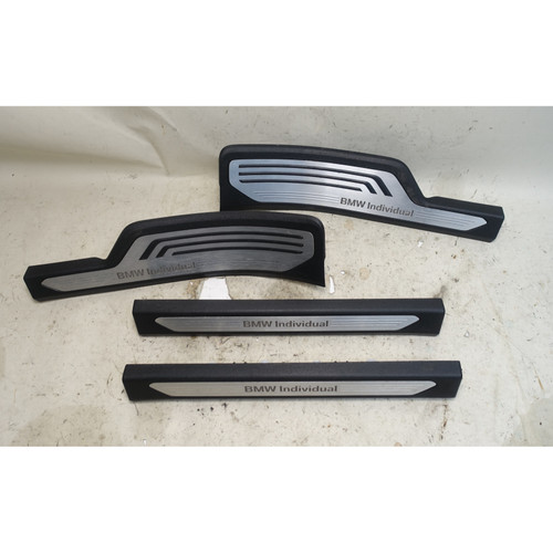 BMW G07 X7 BMW Individual Door Sill Cover Set Front Rear 2019-2025 6-Seater OEM
