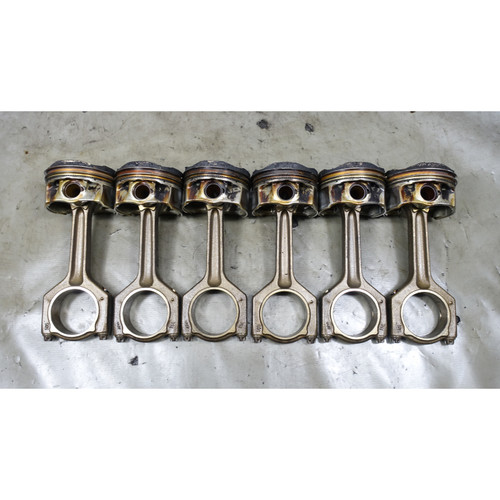 BMW N55 Piston Connecting Rod Set of 6 F30 335i F10 535i 2011-2017 OEM