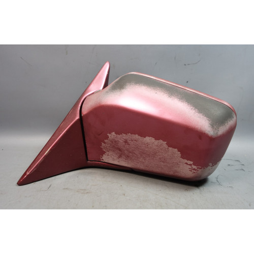 BMW E34 Left Side Mirror Calypso Red 1989-1992 5-Series OEM 525i 535i