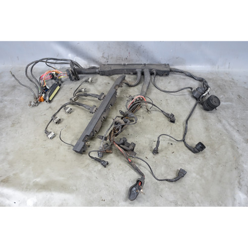 BMW E34 525i M50 Automatic Engine Wiring Harness DME EH OEM 1991 09/90-04/91