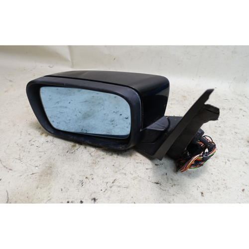 Damaged BMW E46 Left Heated Memory Side Mirror Jet Black 2 668 OEM 2000-2003