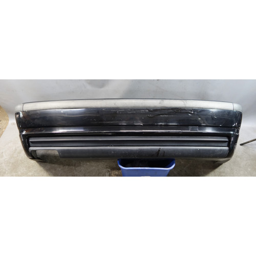 BMW E46 Sedan M-Tech 1 Rear Bumper Cover Black OEM M-Sport 1999-2005 3-Series