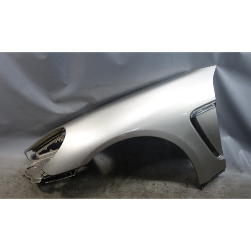 2010-2013 Porsche Panamera 970 Left Front Fender Quarter Platinum Silver OEM