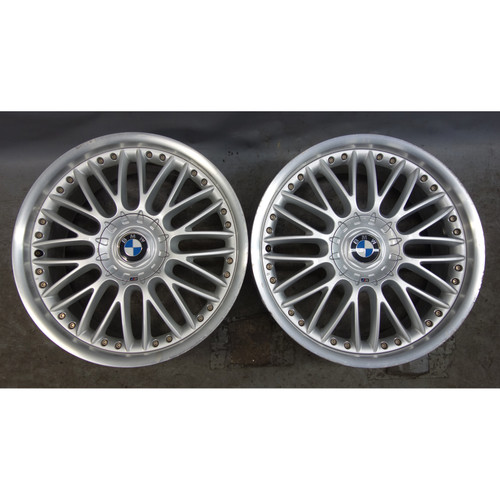 04-10 BMW E63 E64 6-Series 20x9.5 Style 101 Wheels BBS 2 Piece Rear Rim Pair OEM