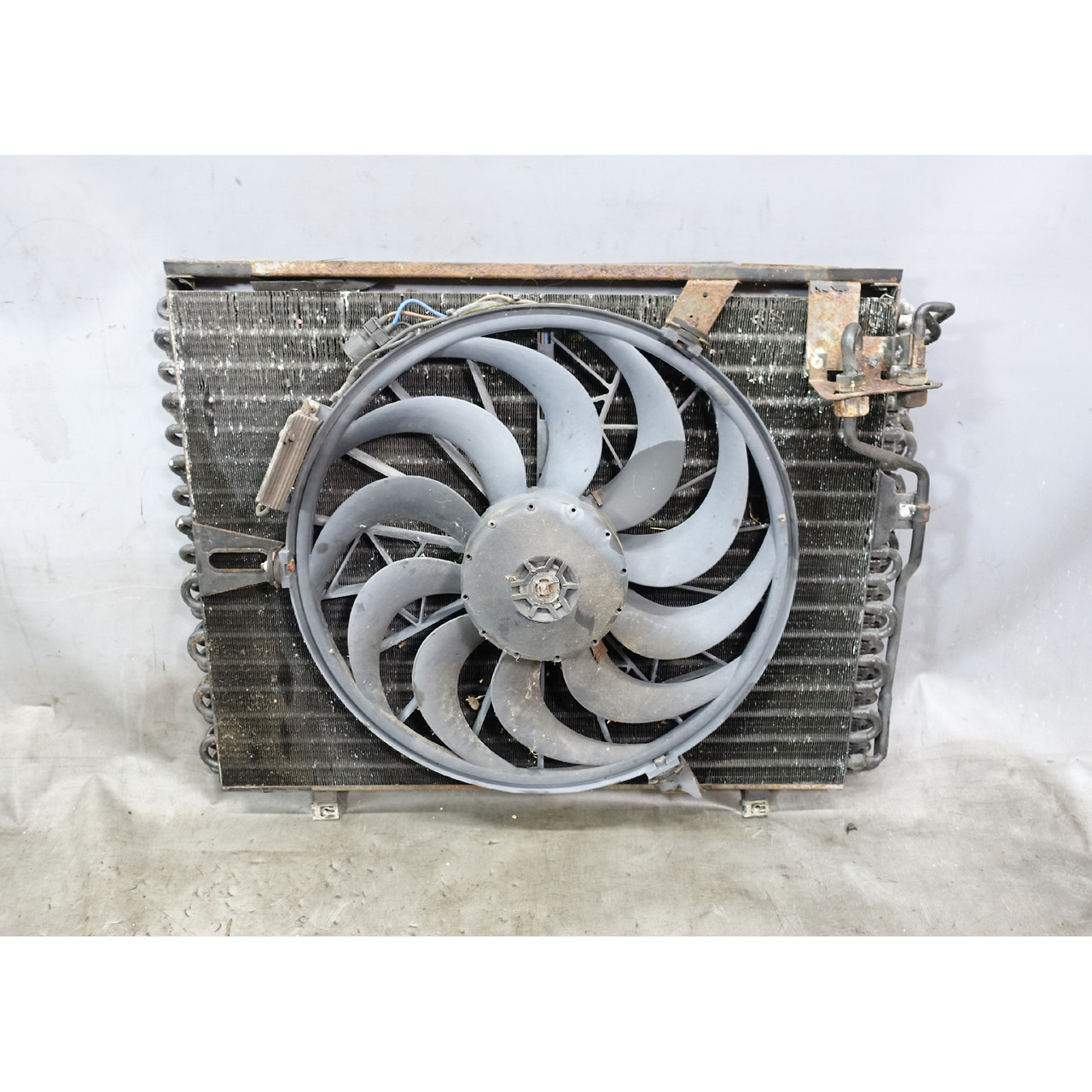 Damaged 1988-1995 BMW E34 5-Series E32 AC Condenser w