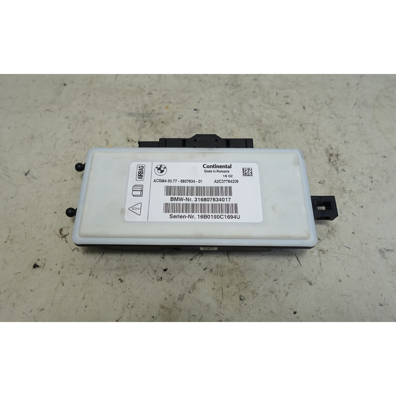 2014-2019 BMW F30 3-Series F22 F10 F15 Central SRS Control Unit Module ...
