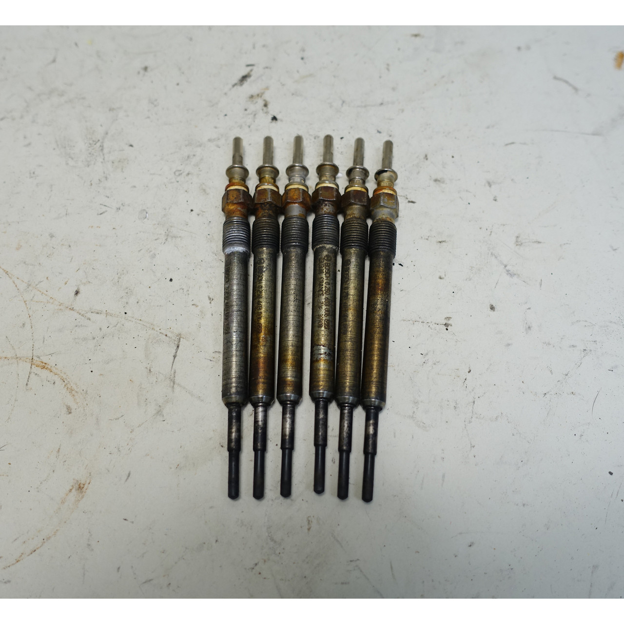 2014-2017 BMW F30 328d F10 535d N47 N57 Diesel Glow Plug Set of 6 Bosch ...