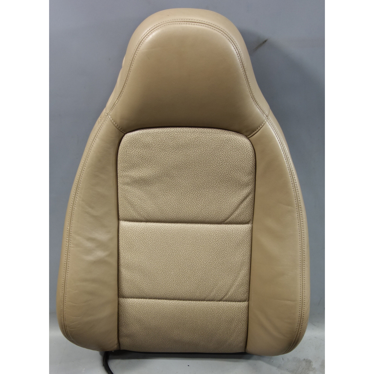 1996-1998 BMW Z3 Roadster Right Passenger Seat Backrest Sand Beige