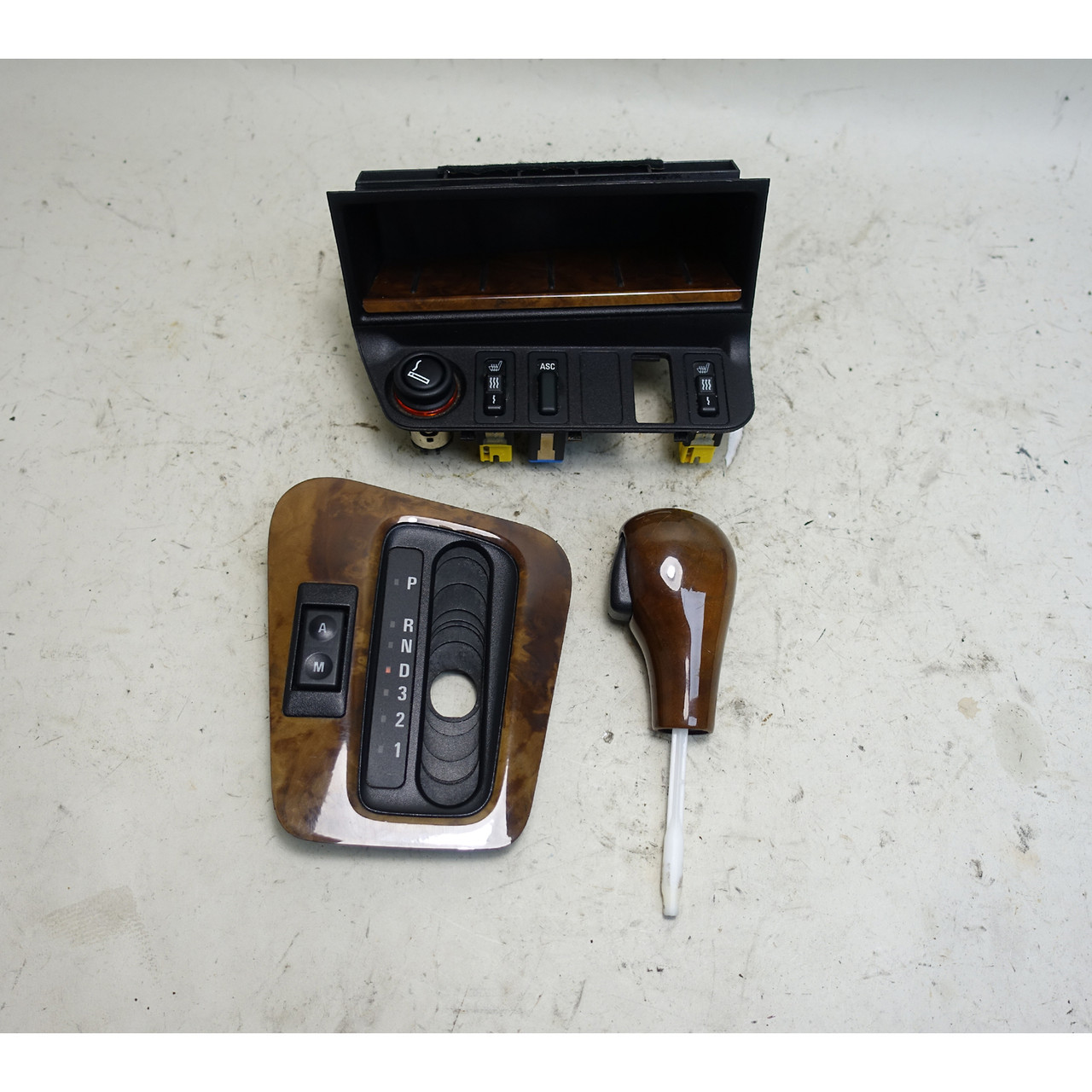 92-99 BMW E36 Sedan Convertible Interior Wood Trim Set Auto