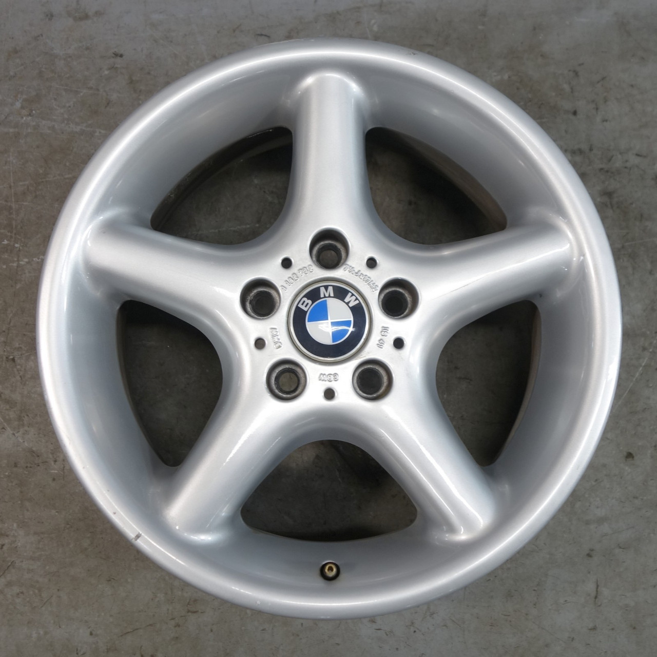1998-2002 BMW Z3 E36 3-Series 17x7.5 Style 18 Front 5-Spoke Wheel