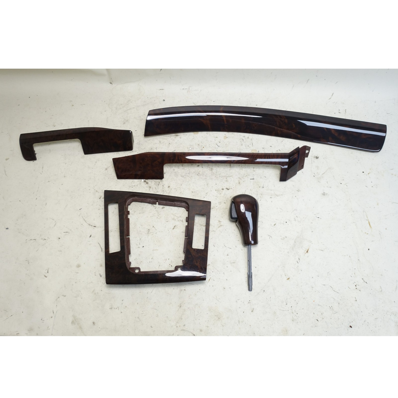  E46 ウッドトリム　ウッドパネル　LHD 99-06 BMW E46 3-Series 4door Sedan Touring Dash Wood Trim Set