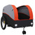 Bike Trailer Black and Orange 99.2 lb Iron A949-94152