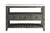 18" X 54" X 36" White Marble Gray Oak Wood Server N270-347332