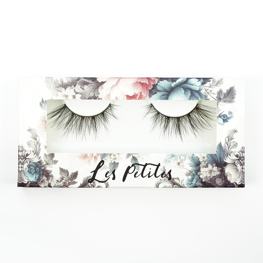 Les Petites Delphine pre-teen lashes package - Lady St. Lucia 3/4 length