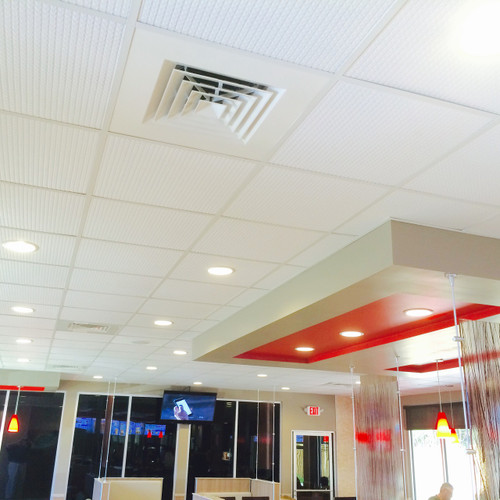 Techno 2' x 2' - Designer White - Carton of 18 Tiles - WaterProof - 72 SF Techno 2' x 2' - Designer White - Carton of 18 Tiles - WaterProof - 72 SF