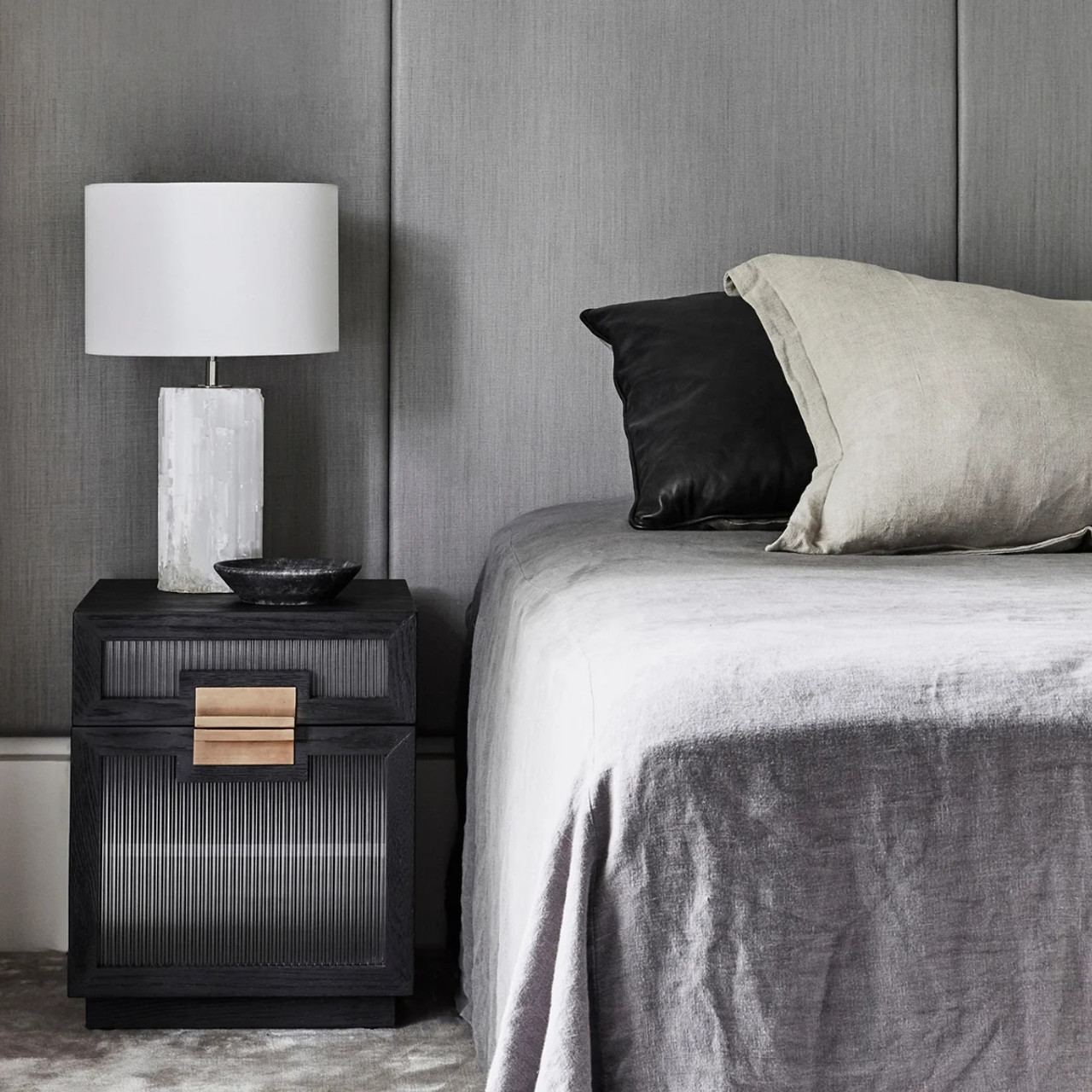 Amsterdam Side Table with Door - Stylish & Modern