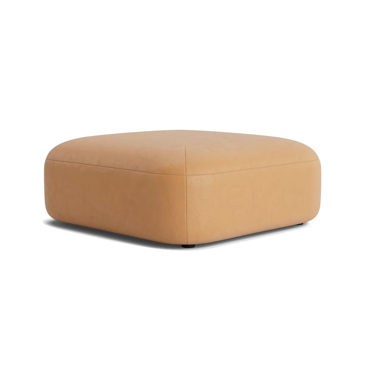 Willow Leather Ottoman