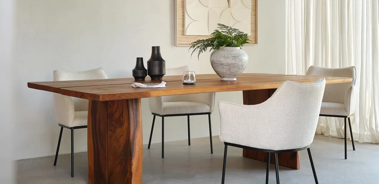 Colmar Live Edge Dining Table