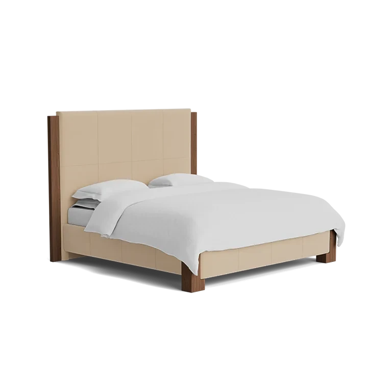 Jacques Leather Bed