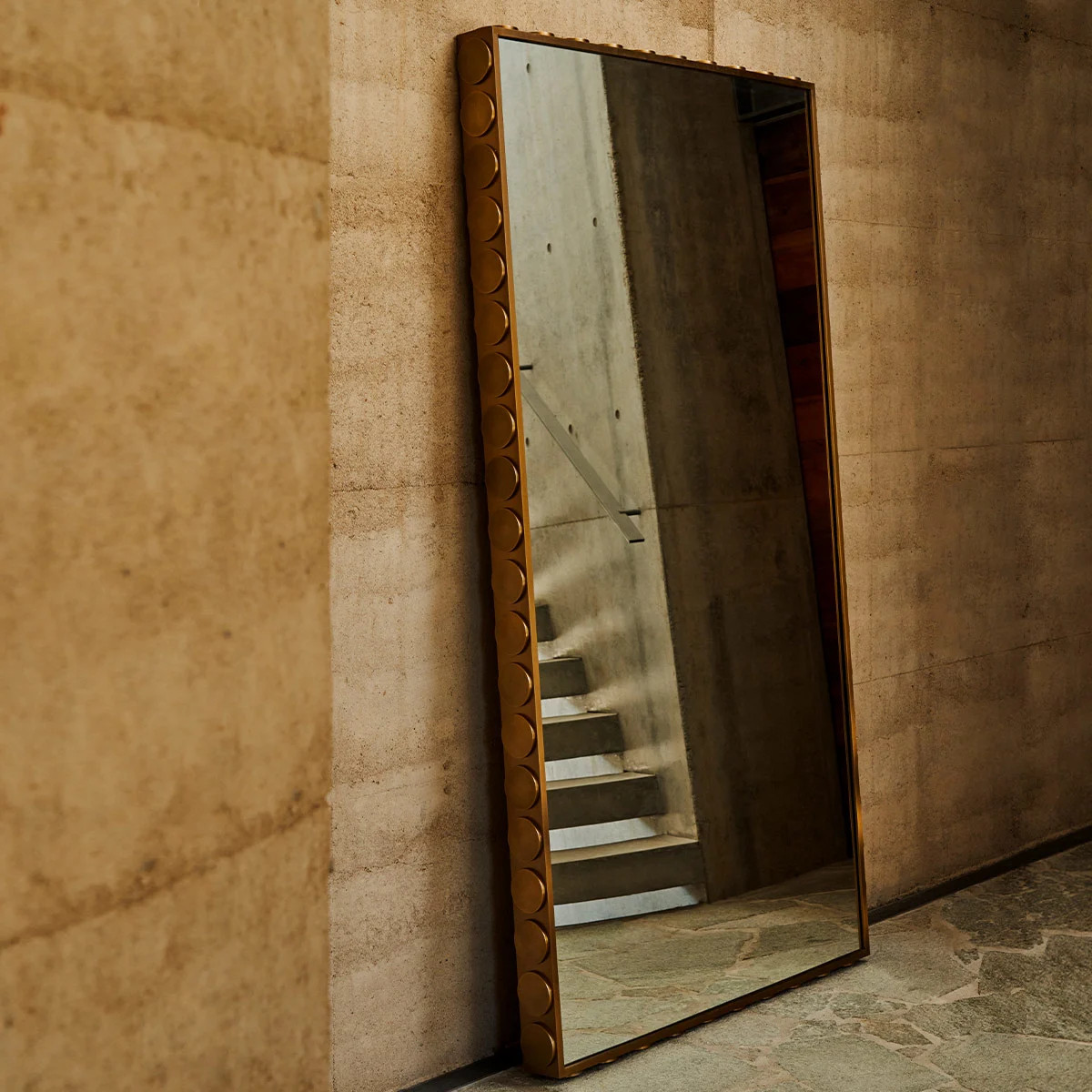 Levin Outdoor/Indoor Floor Mirror