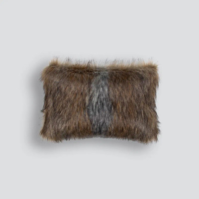 Faux Fur Lumbar Cushion - CR11-S5004-0000207||Main Image|1